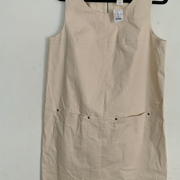 J Crew size sz 14 beige dress nwt - Picture 3 of 5